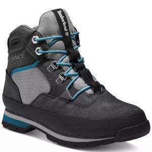 Timberland Euro Hiker Black Waterproof Hiking Ankle Boots Bootie Shoes 7 NEW